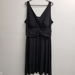R&K Original Woman Black Dress Size 24W